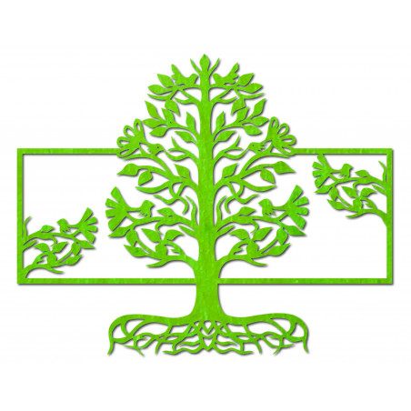 Dřevěný nástěnný obraz kořeny stromu z překližky topol MALFEL Dřevěný nástěnný obraz kořeny stromu z překližky topol MALFEL