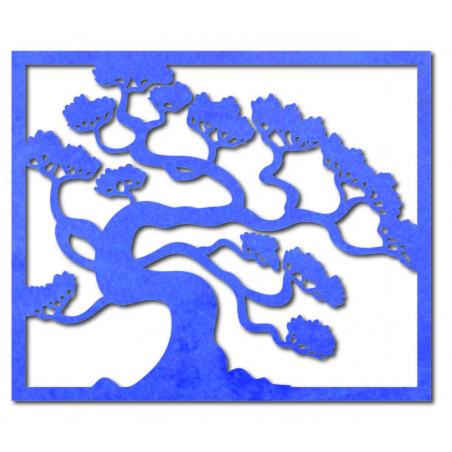 Dřevěný obraz na stěnu strom bonsai dřevěné překližky topol   Drázský