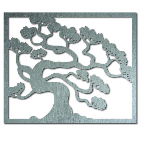 Dřevěný obraz na stěnu strom bonsai dřevěné překližky topol   Drázský