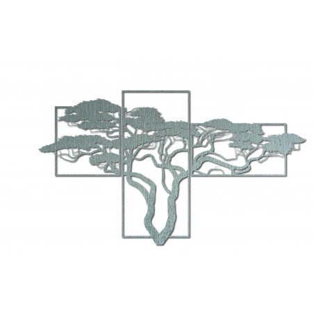 Dřevěný obraz na zeď BONSAJ Obraz se skládá ze tří částí SKALICA