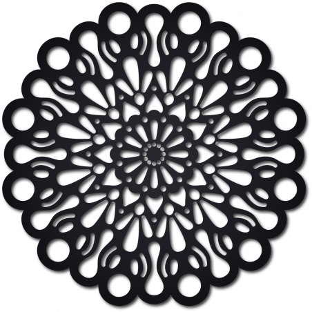 STYLESA dřevěný obraz na stěnu z překližky ORFEA PR0224 černý STYLESA dřevěný obraz na stěnu z překližky ORFEA PR0224 černý