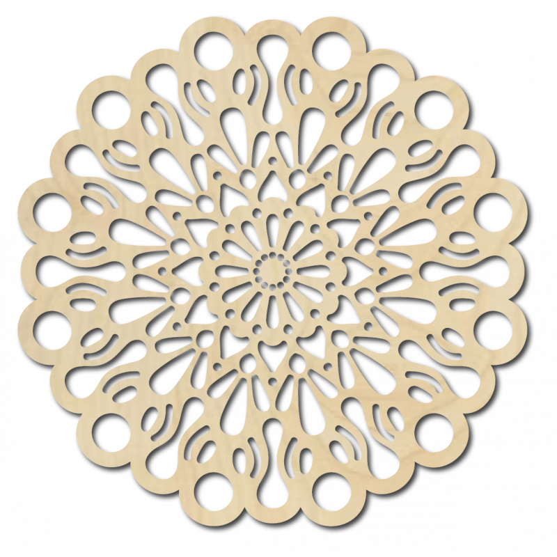 STYLESA dřevěný obraz na stěnu z překližky ORFEA PR0224 černý