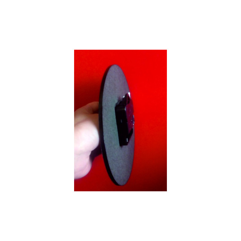 Vítejte u mě doma Dřevěné hodiny z MDF . Fi 15 cm