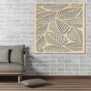 Vyřezávaný Dřevěný obraz na stěnu z překližky ORKO