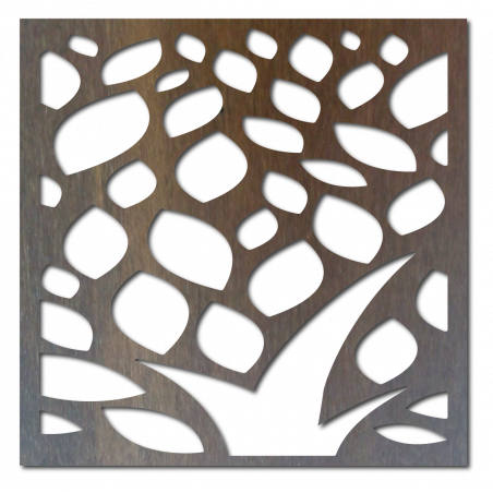 Vyřezávaný obraz na stěnu z dřevěné překližky květ LUSEKOJ Vyřezávaný obraz na stěnu z dřevěné překližky květ LUSEKOJ