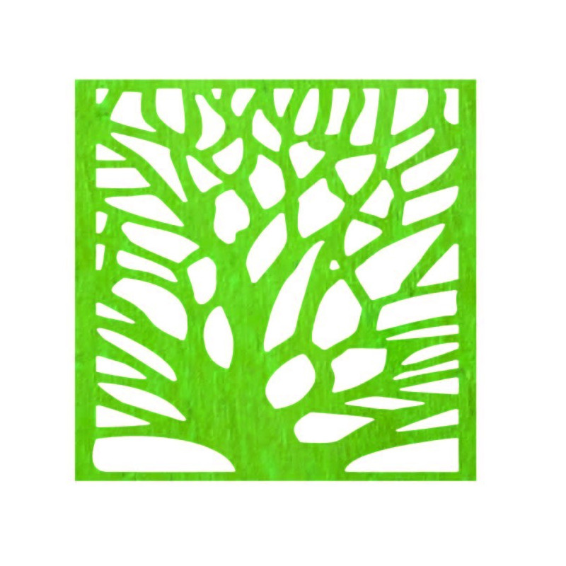 Vyřezávaný obraz na zeď z dřevěné překližky strom OŘECH