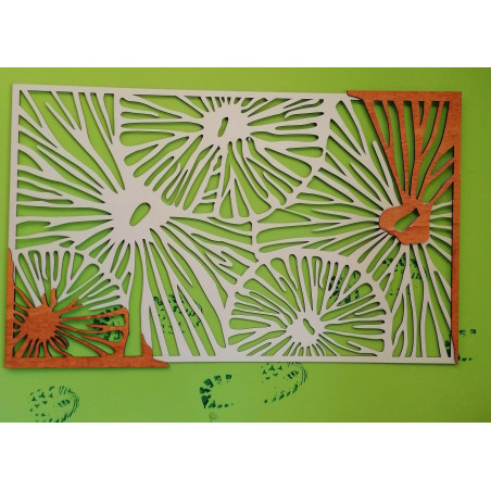 Vyřezávaný obraz na zeď - ALENKA