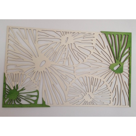 Vyřezávaný dřevěný překližkový obrázek stromu původní topol Vyřezávaný dřevěný překližkový obrázek stromu původní topol