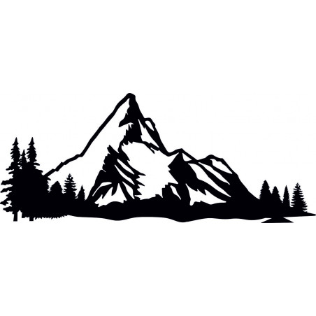 Hory obraz na zeď z dřevěné překližky příroda