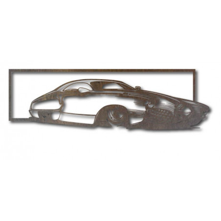 Exkluzivní obraz na stěnu auto z dřevěné překližky historie