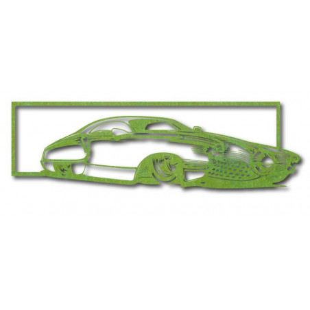 Exkluzivní obraz na stěnu auto z dřevěné překližky historie